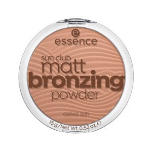 essence Sun Club Matt Bronzing Powder - 02 Sunny