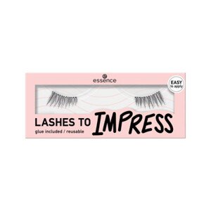 essence False Lashes - Lashes To Impress - 03 Half Lashes -  sztuczne rzęsy