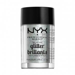 NYX Cosmetics Face & Body Glitter – Ice (GLI07)