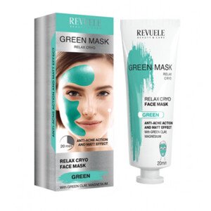 Revuele Face Mask - Zielona maska relaksująca z efektem krio