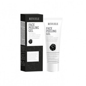 Revuele  - Żel peelingujący do twarzy  - Face Peeling Gel With Charcoal Powder