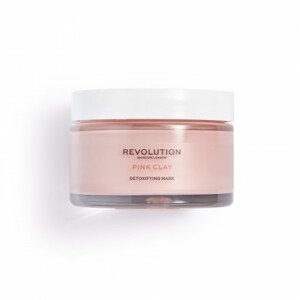 Revolution Skincare pielęgnacyjna maseczka do twarzy - Pink Clay Detoxifying Face Mask - Super Sized