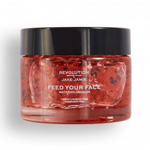 Revolution Skincare x Jake Jamie Watermelon bezzapachowa maska ​​do twarzy