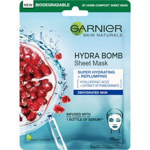 Garnier maseczka do twarzy - Skin Naturals Tissue Mask Moisture + Aqua Bomb Face Mask