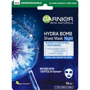 Garnier maska do twarzy -Skin Naturals Hydra Bomb Tissue Mask Night Night-Time Face Mask