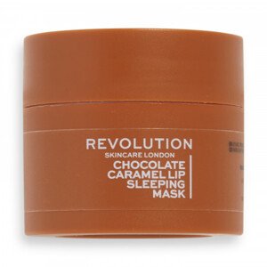 Revolution Skincare Chocolate Caramel Lip Sleeping Mask - karmelowa maseczka do ust  na noc
