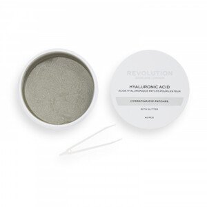 Revolution Skincare Glitter Hyaluronic Acid Hydrating Undereye Patches- Nawilżające płatki pod oczy z kwasem hialuronowym