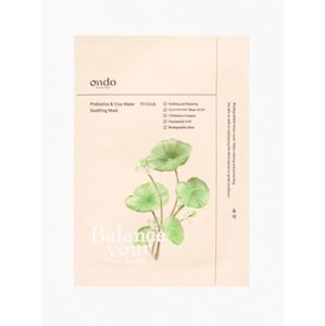 Ondo Beauty 36.5 Kojąca maska Probiotics & Cica Water Soothing Mask