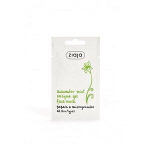 Ziaja Maska Cucumber Mint Enzyme Gel Face Mask