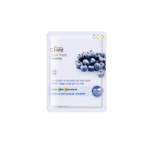 All Natural Maska w płachcie Mask Sheet - Blueberry