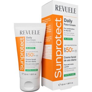 Revuele Sunprotect Krem do twarzy na dzień - Kontrola przetłuszczania SPF 50+