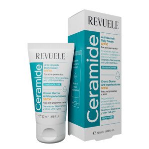 Revuele Ceramidowy krem ​​na dzień przeciw wypryskom SPF50