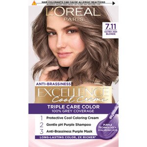L’Oréal Paris EXCELLENCE farba do włosów - 7.11 Ultra Ash Blonde