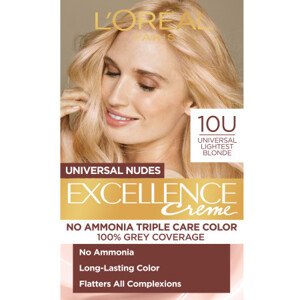 L’Oréal Paris farba do włosów - EXCELLENCE Nudes - 10U Universal Lightest Blonde
