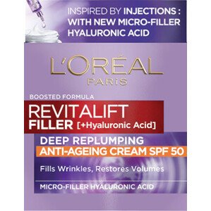 L’Oréal Paris krem do twarzy - Revitalift  Filler Face Cream SPF50