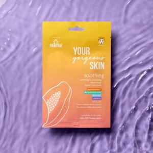 Dr. PAWPAW YOUR Gorgeous SKIN Łagodząca maska ​​w płachcie