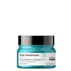L'Oréal Professionnel Paris Scalp Advanced przeciw przetłuszczaniu się 2-w-1 głęboko oczyszczająca glinka