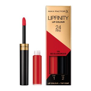 Max Factor Lipfinity 2-Step Long Lasting Lipstick - 125 So Glamoruous