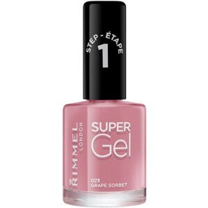 Rimmel London Super Gel Nail Polish - 23 Grape Sorbet