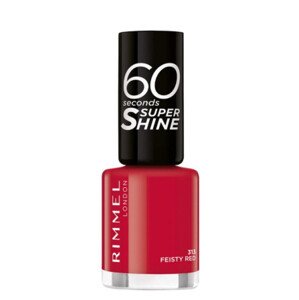 Rimmel London 60 Seconds Super Shine Nail Polish - 313 Feisty