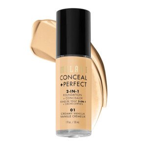 Milani Conceal + Perfect 2-In-1 Foundation and Concealer - 01 Creamy Vanilla