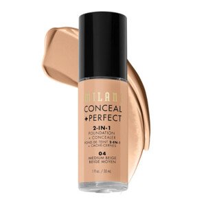 Milani Conceal + Perfect 2-In-1 Foundation and Concealer - 04 Medium Beige