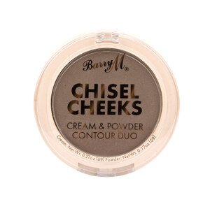 Barry M Chisel Cheeks Cream & Powder Contour Duo - Medium