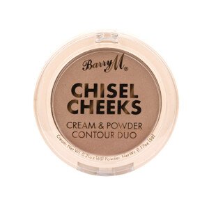 Barry M Chisel Cheeks Cream & Powder Contour Duo - Light