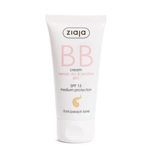 Ziaja BB Cream For Normal, Dry & Sensitive skin - Dark/Peach Tone