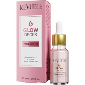 Revuele Glow Drops - Rose Quartz- wielozadaniowe krople