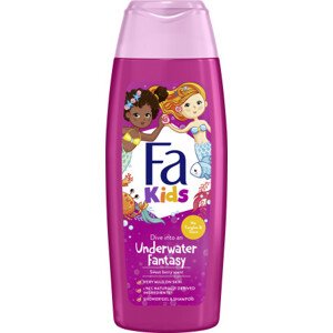 Fa  żel pod prysznic i szampon - Kids Shower Gel & Shampoo - Mermaid