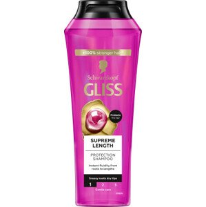 Schwarzkopf Gliss szampon - Supreme Length Shampoo
