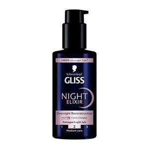 Schwarzkopf Gliss serum do włosów - Split Ends Miracle Night Elixir