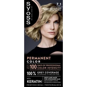 Syoss farba do włosów - Permanent Coloration - 7_1 Medium Blond
