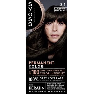 Syoss farba do włosów - Permanent Coloration - 3_1 Dark Brown