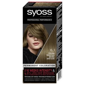 Syoss farba do włosów - Permanent Coloration - 6_1 Dark Brown