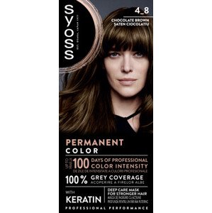 Syoss farba do włosów - Permanent Coloration - 4_8 Chocolate Brown