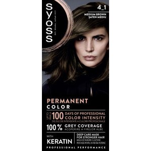 Syoss farba do włosów -  Permanent Coloration - 4_1 Medium Brown