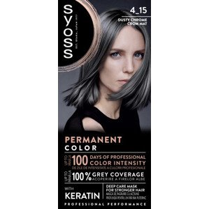 Syoss farba do włosów - Permanent Coloration - 4_15 Dusty Chrome