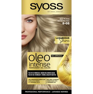 Syoss farba do włosów - Oleo Intense Permanent Oil Color - 8-05 Beige Bliond