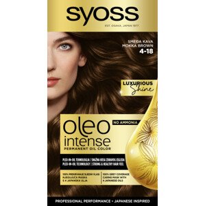 Syoss farba do włosów - Oleo Intense Permanent Oil Color - 4-18 Mokka Brown