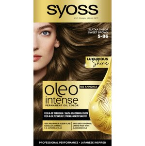 Syoss farba do włosów - Oleo Intense Permanent Oil Color - 5-86 Sweet Brown