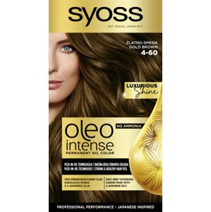 Syoss farba do włosów - Oleo Intense Permanent Oil Color - 4-60 Gold Brown