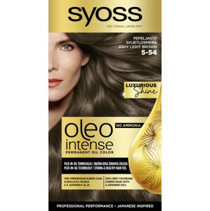 Syoss farba do włosów - Oleo Intense Permanent Oil Color - 5-54 Ashy Light Brown