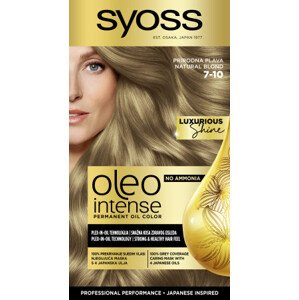 Syoss farba do włosów - Oleo Intense Permanent Oil Color - 7-10 Natural Blond