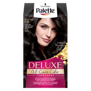 Schwarzkopf Palette farba do włosów - Deluxe - 1-0 Deep Natural Black