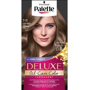 Schwarzkopf farba do włosów Palette Deluxe - 7-11 Cool Medium Blond