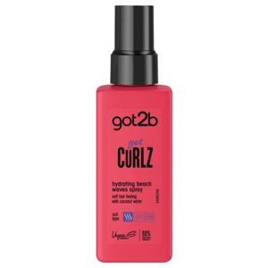 Schwarzkopf Got2b spray do włosów - Curlz Hydrating Beach Waves Spray