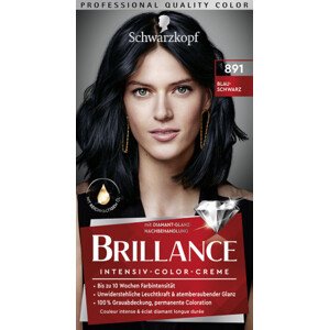 Schwarzkopf Brillance farba do włosów - Intensive Color Cream -  891 Blue Black