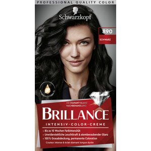 Schwarzkopf Brillance farba do włosów - Intensive Color Cream -  890 Black